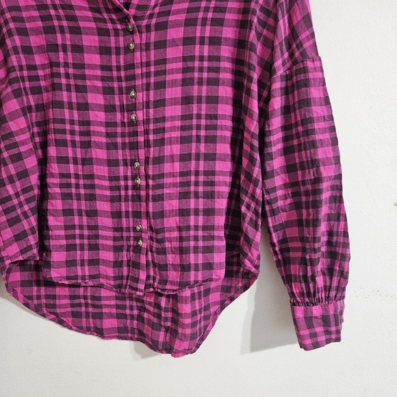 On 34th Plaid Blouse - Picture 4 of 4